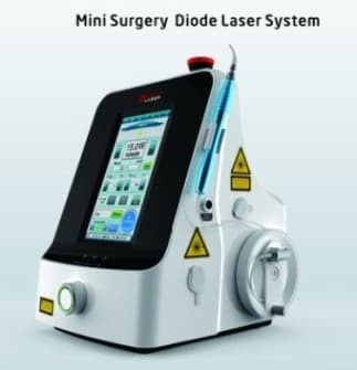 Mini surgery diode laser 15w