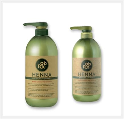 R&B Henna Spa Therapy Shampoo, Rinse