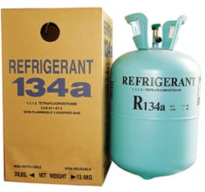 Refrigerant gas R134a
