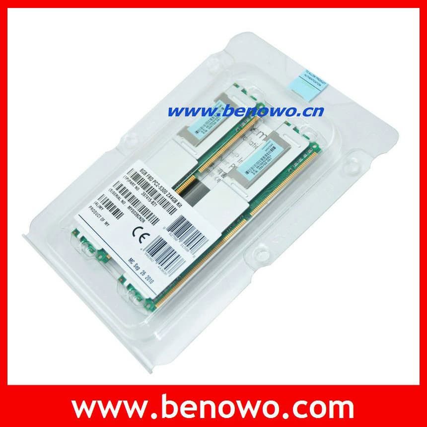 8GB (397415-B21) FBD PC2-5300 Server Ram for HP DL380 ML350....