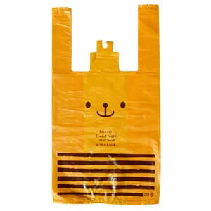 Bear Bag plastic bag oriental design