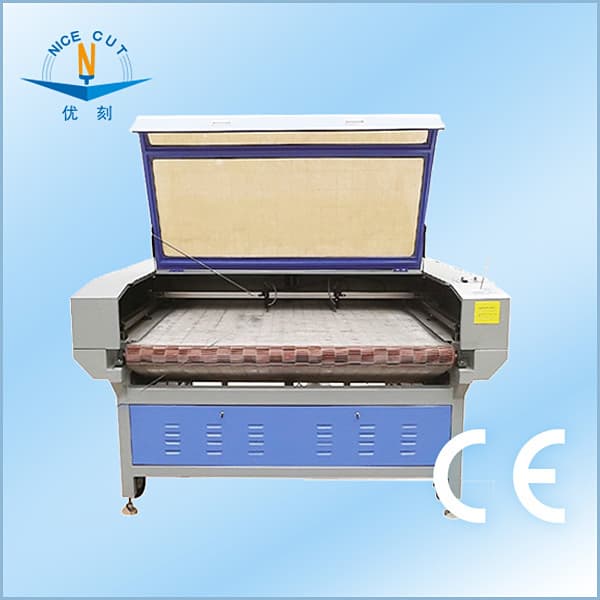 NC-F1810 laser fabric engraving machine with auto feeding