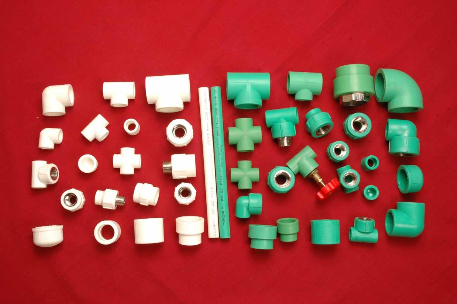Factory of PP-R (polypropylene random copolymer)Tubes and Fittings DN16-110mm