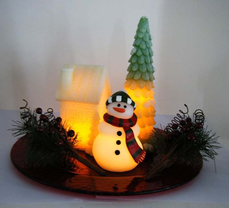 led Christmas candle