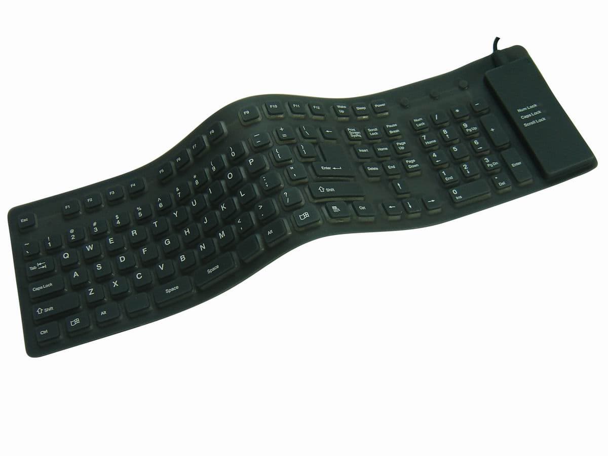 109-key standard flexible keyboard
