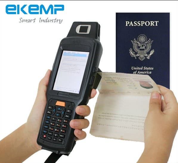Handheld PDA with Passport Scanner