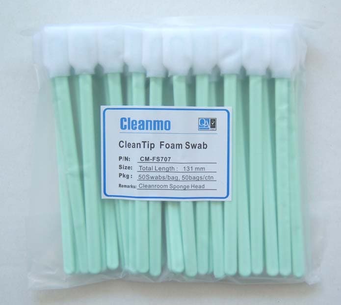 CM-FS707 Cleanroom Foam Clean Swab ( Good substitute for Texwipe Swab TX-707A)