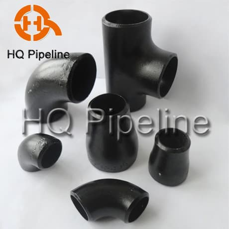 Seamless butt weld pipe fittings