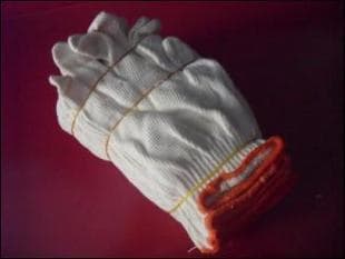 working cotton glove