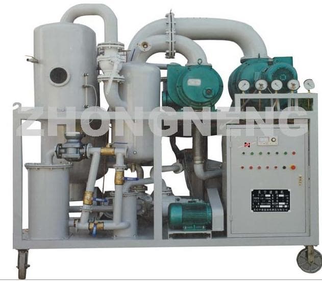 Dual Stage Vacuum Insulating Oil Filtration System