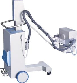 High frequency mobile x ray unit