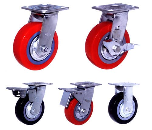 Polyurethane caster wheel