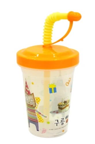 Straw cup for babies - Cloud Bread(Character)