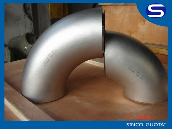 Stainless Stell Butt-welded Pipe fitting/90 degree Elbow