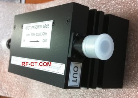 50W  RF Attenuators Fixed N type Square: Reliable RF products