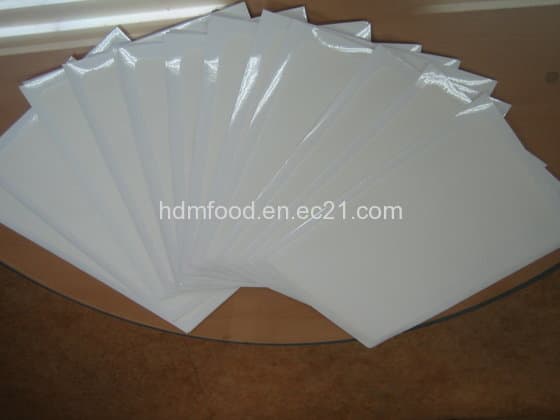 Edible Blank Sheet