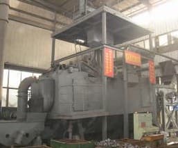 Table Concentrator Continuous Through Type Shot Blasting Machine