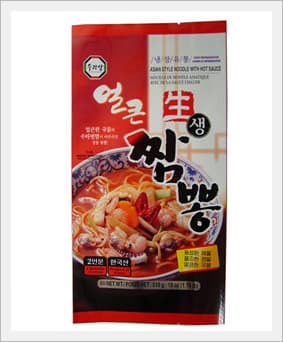Jjam-bbong Noodle - Asian Style Noodle with Hot Sauce