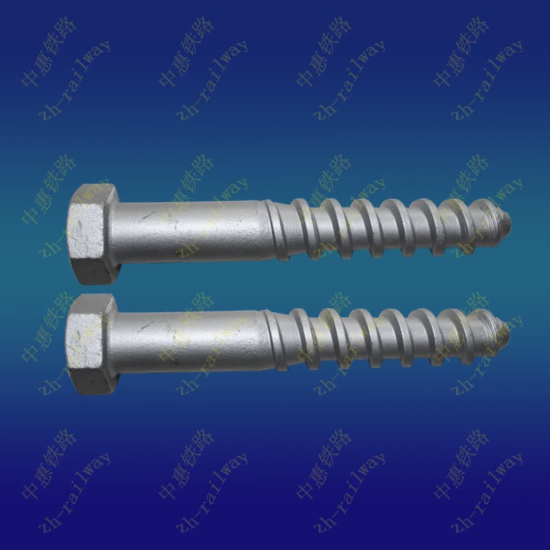 Hexagon screw spike 24x160 for subway parts