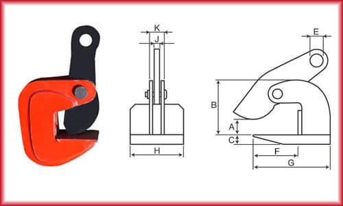 steel plate lifting clamps instruction