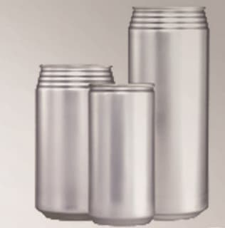 Aluminium empty can
