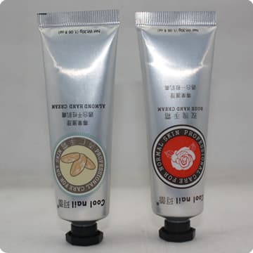 cosmetic tubes for hand cream