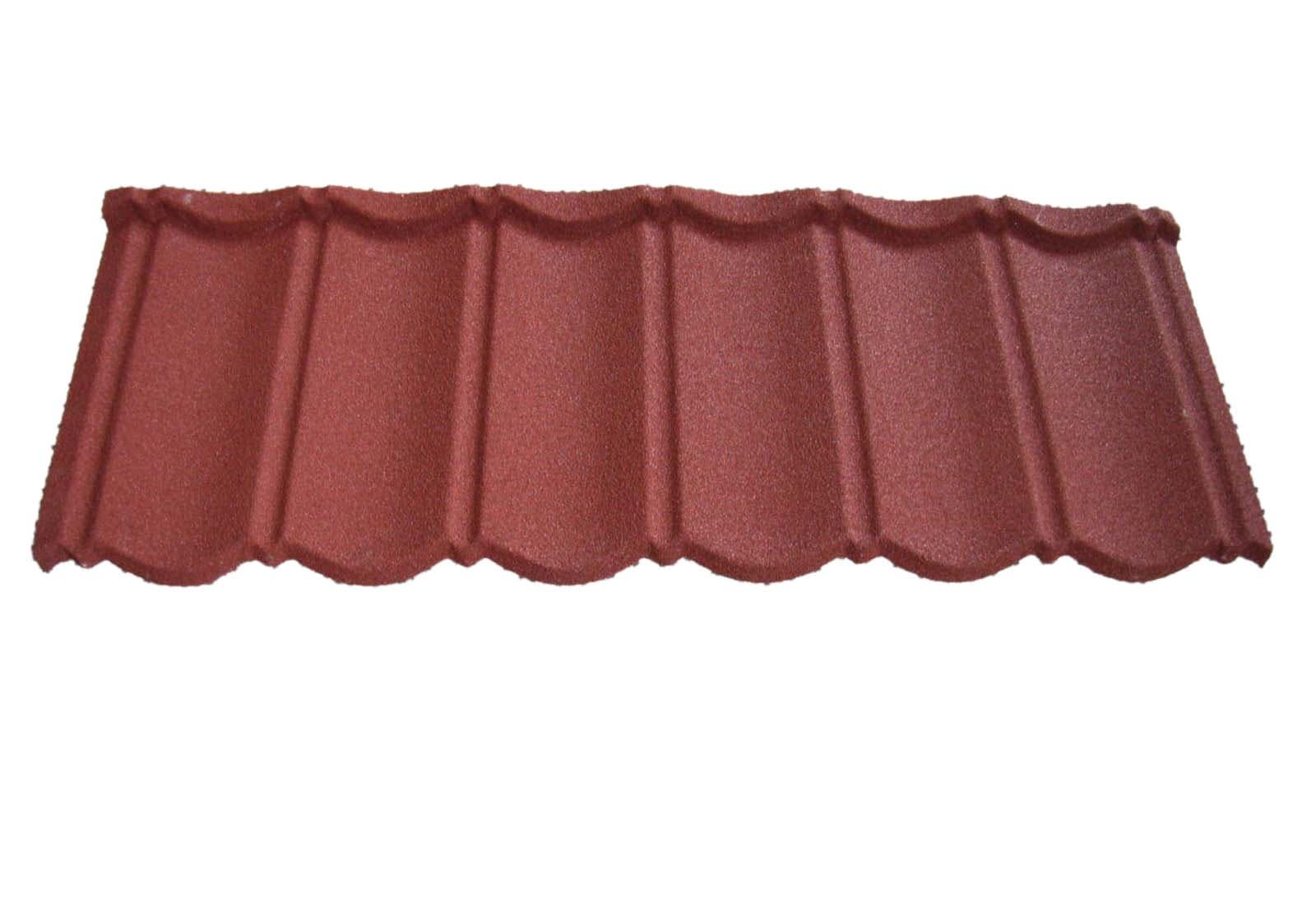colorful stone coated metal roofing tile