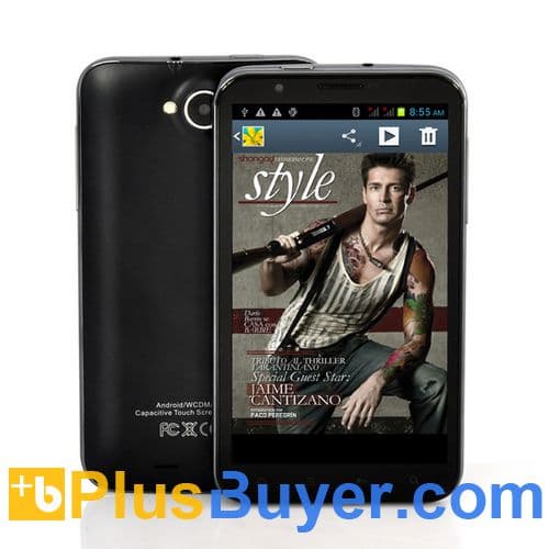 Bariq - 6 Inch 3G Android 4.1 Phone (GSM + WCDMA, 1GHz Dual Core, 854x480)