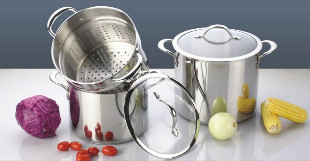 stainless steel pasta pot set