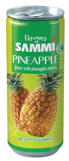 Pineapple Juice with Pineapple Pieces 240ml