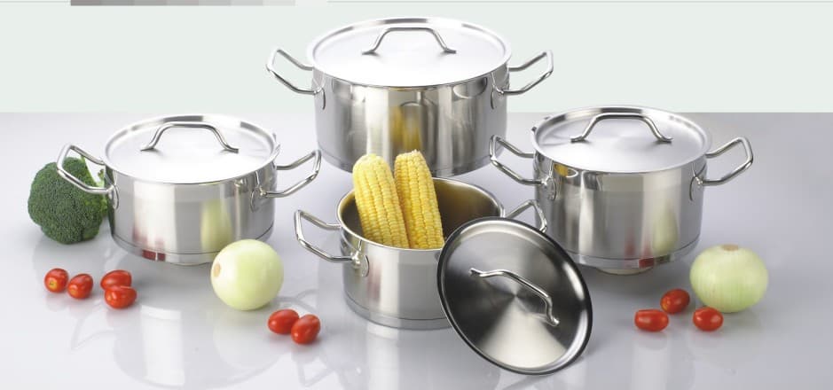 8pcs stainless steel cookware set