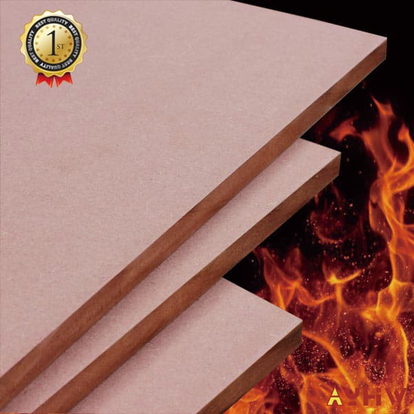 good and cheap fire resistance mdf board E1 glue