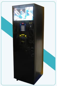 intelligent coffee vending machine with 22' LCD display