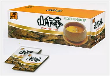 Yam taro tea