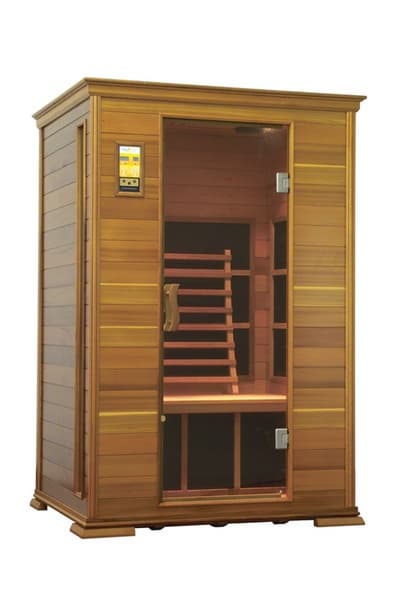Western Red Cedar Far Infrared Sauna Double-Room