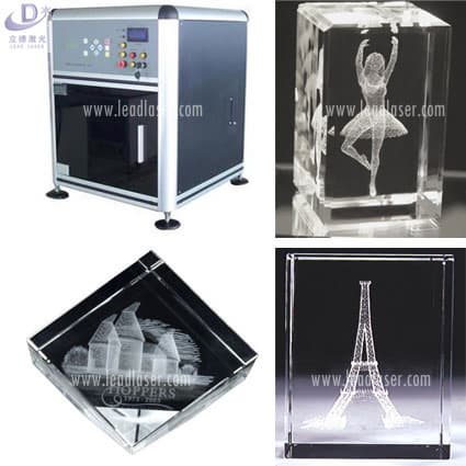 2d/3d crystal craft laser engraving machine