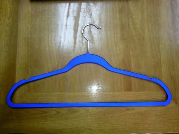 rubber coated hanger