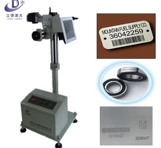 Electronic Component Fiber Laser Marking And Engraving  Machine