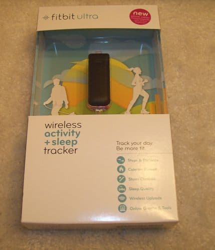 Brand NEW Fitbit Ultra Wireless Activity Plus Sleep Tracker !!! (Black / Plum)