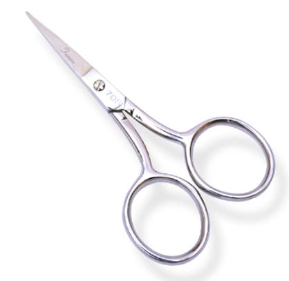 Large Ring Fine Tip Scissors by Famore Cutlery