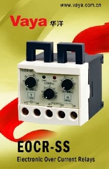 Electronic overload relay