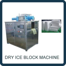 dry ice slices/block ice machine