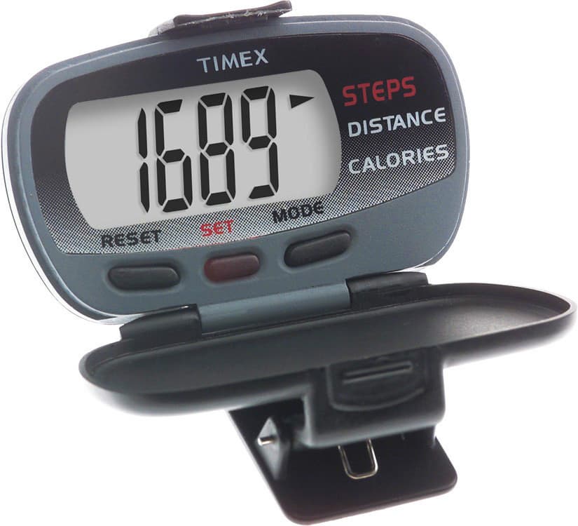 TIMEX T5E011 PEDOMETER ACCELEROMETER DISTANCE AND CALORIES BURNED