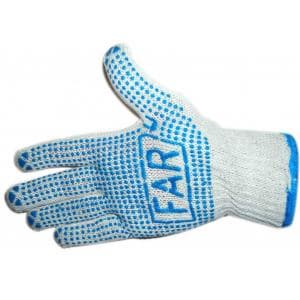 PVC dotted cotton work gloves