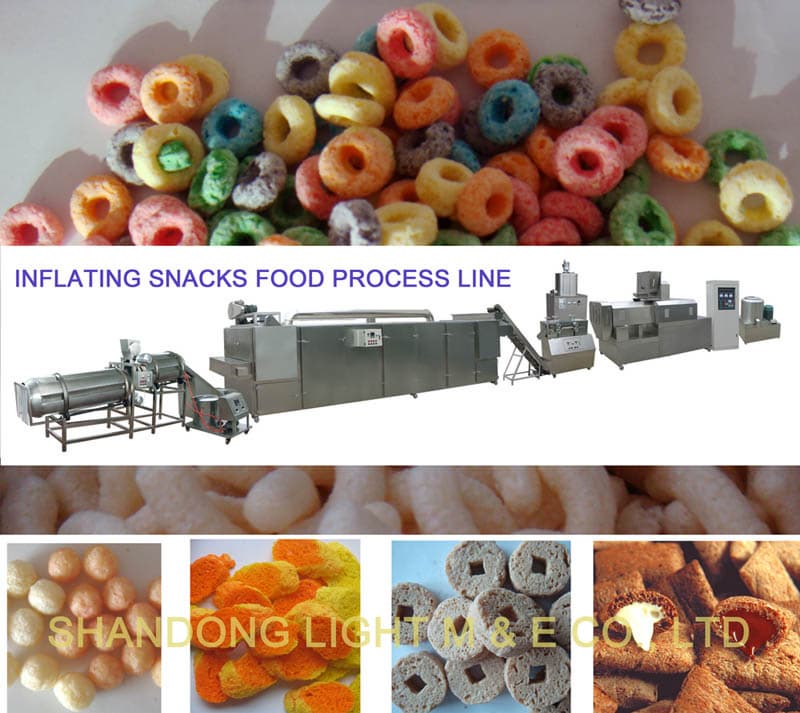 Snacks Food Machine--inflating Snacks Food Processing Line