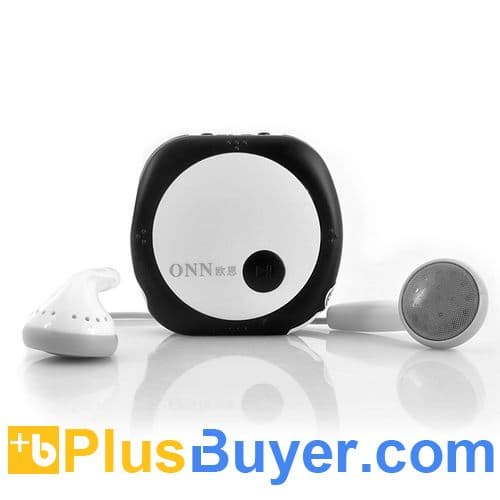 ONN V3 - Mini Clip Sports MP3 Player - 4GB