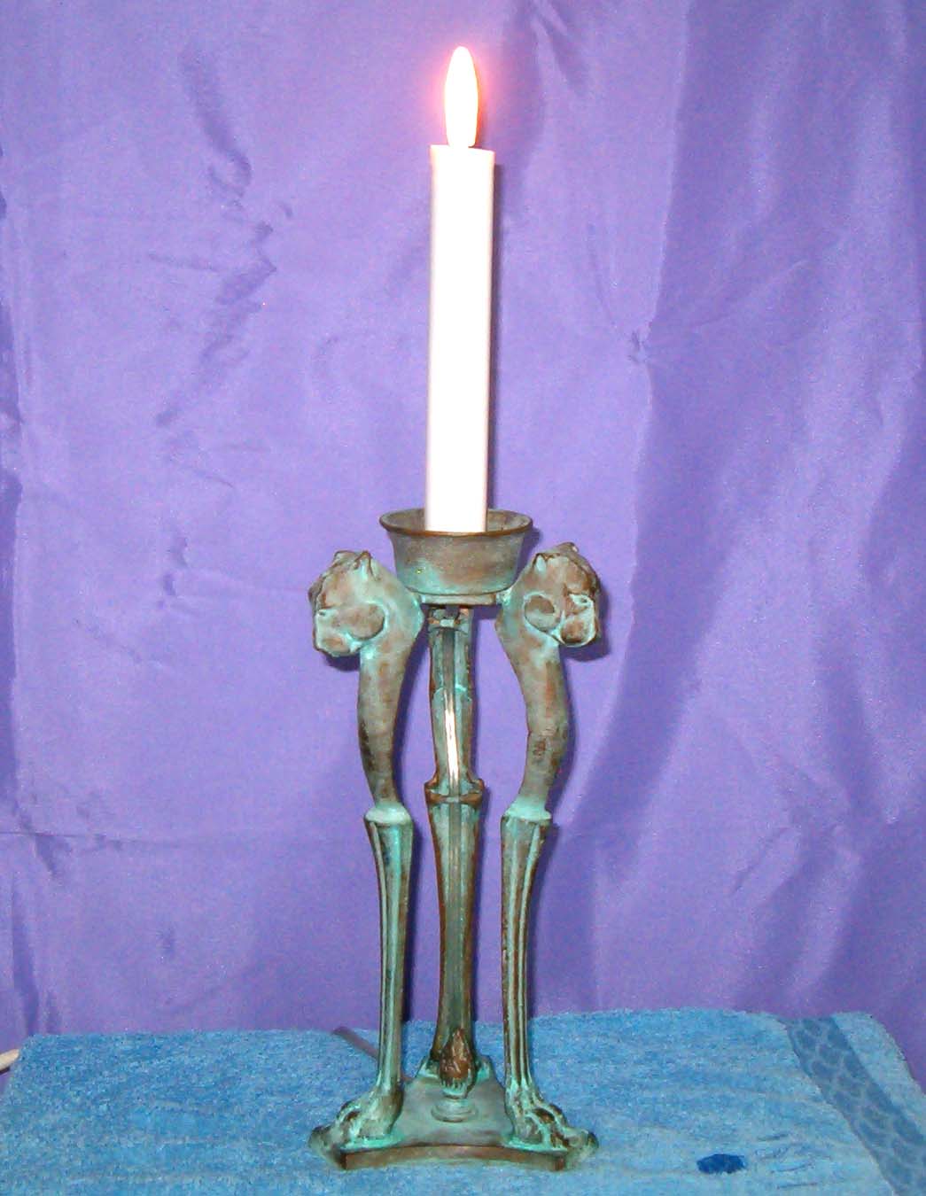 electric candle holder