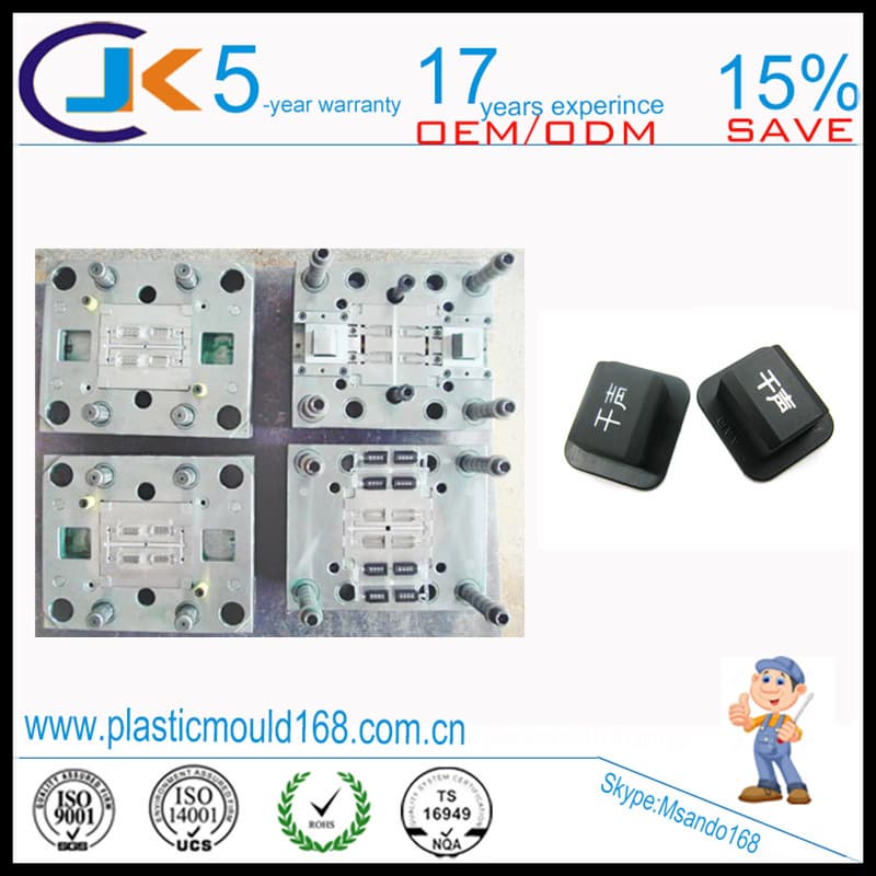 Two shot mould manufacturer for auto button