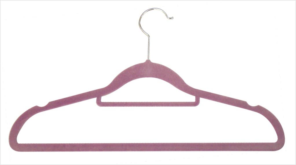 velvet suit hanger