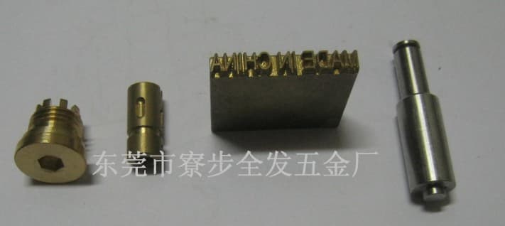 Custom CNC machined brass high quality parts,stamping hexagon hole,can small orders